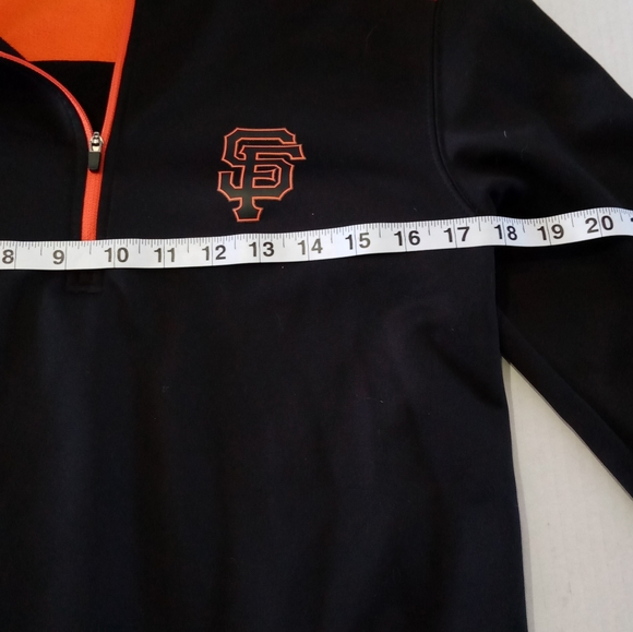 Genuine MLB San Francisco Giants Mens Size Small Half Zip Sweater. - Picture 7 of 8
